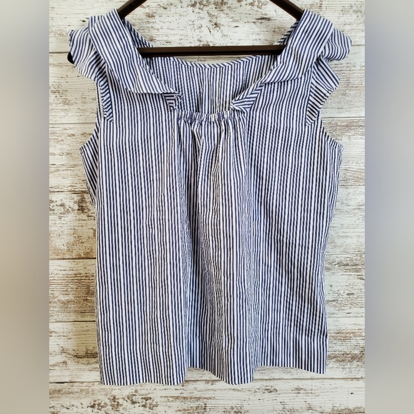 A.N.A. Ruffled Tank Blouse - Picture 3 of 12